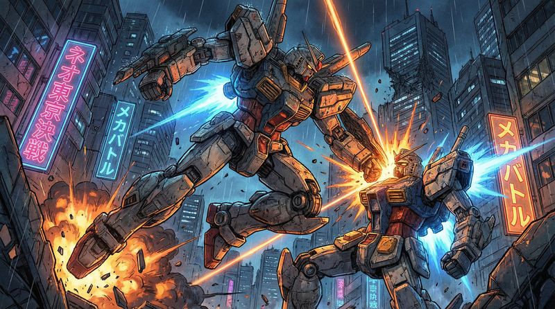 麻豆精选动漫-机甲决战